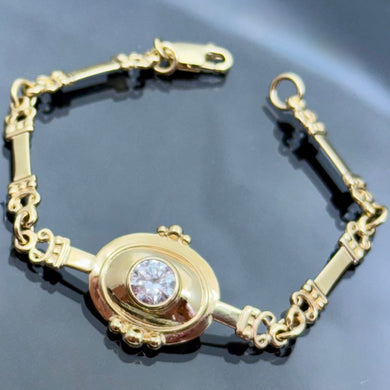 14K & CZ