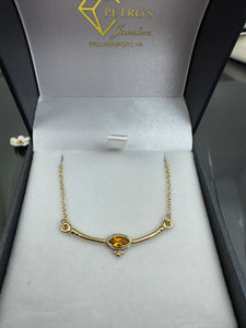 14K & Citrine