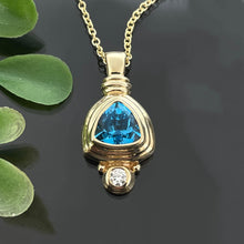 Load image into Gallery viewer, PET 766 YG P - Blue Topaz